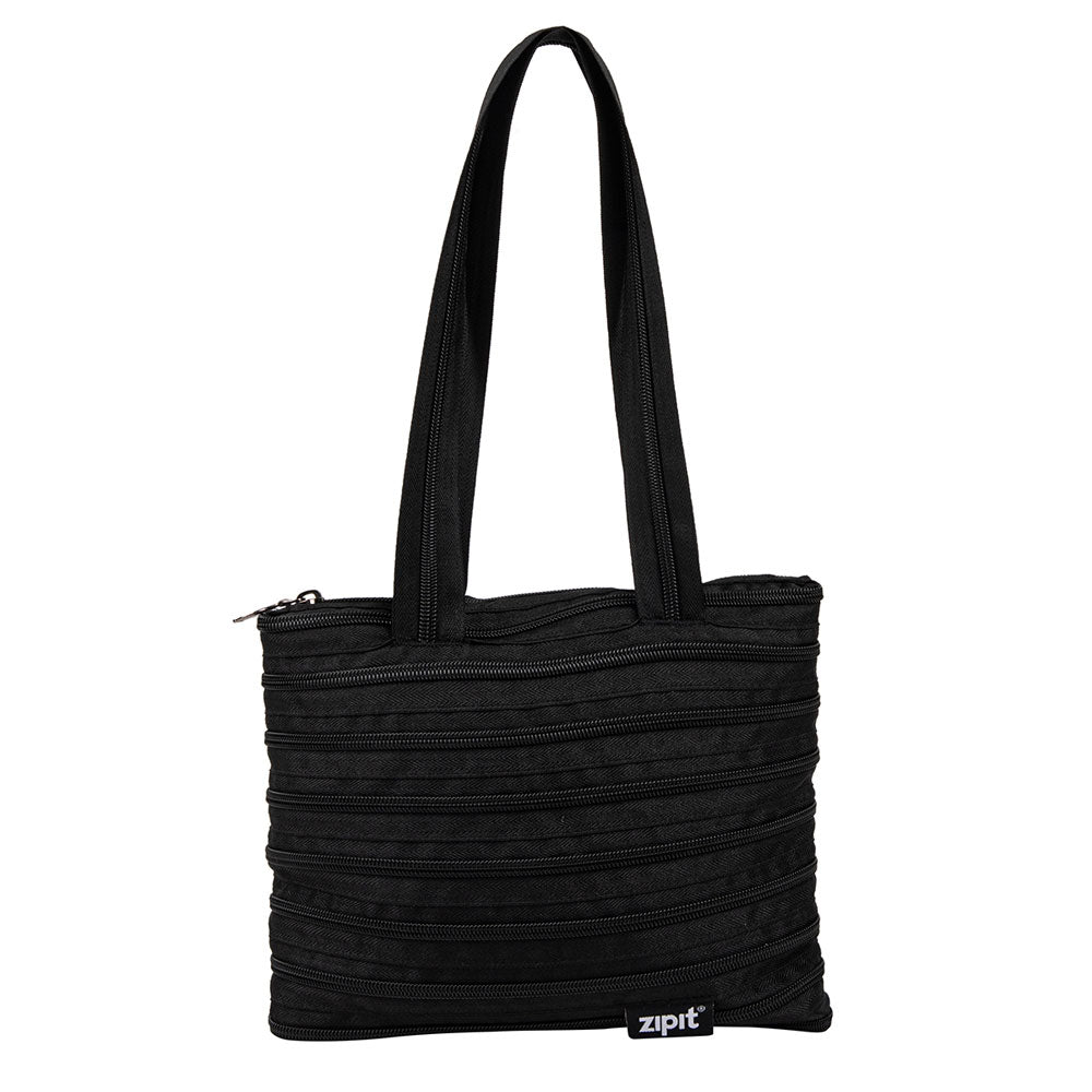 BTS Taehyung Black/White Tote Bag with Zipper