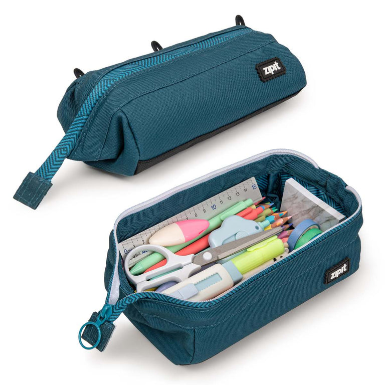Juvale Pencil Box 4 Pack - School Classroom Supplies Pencil Cases - 7.75 x 4.5 x 2.25 Inches