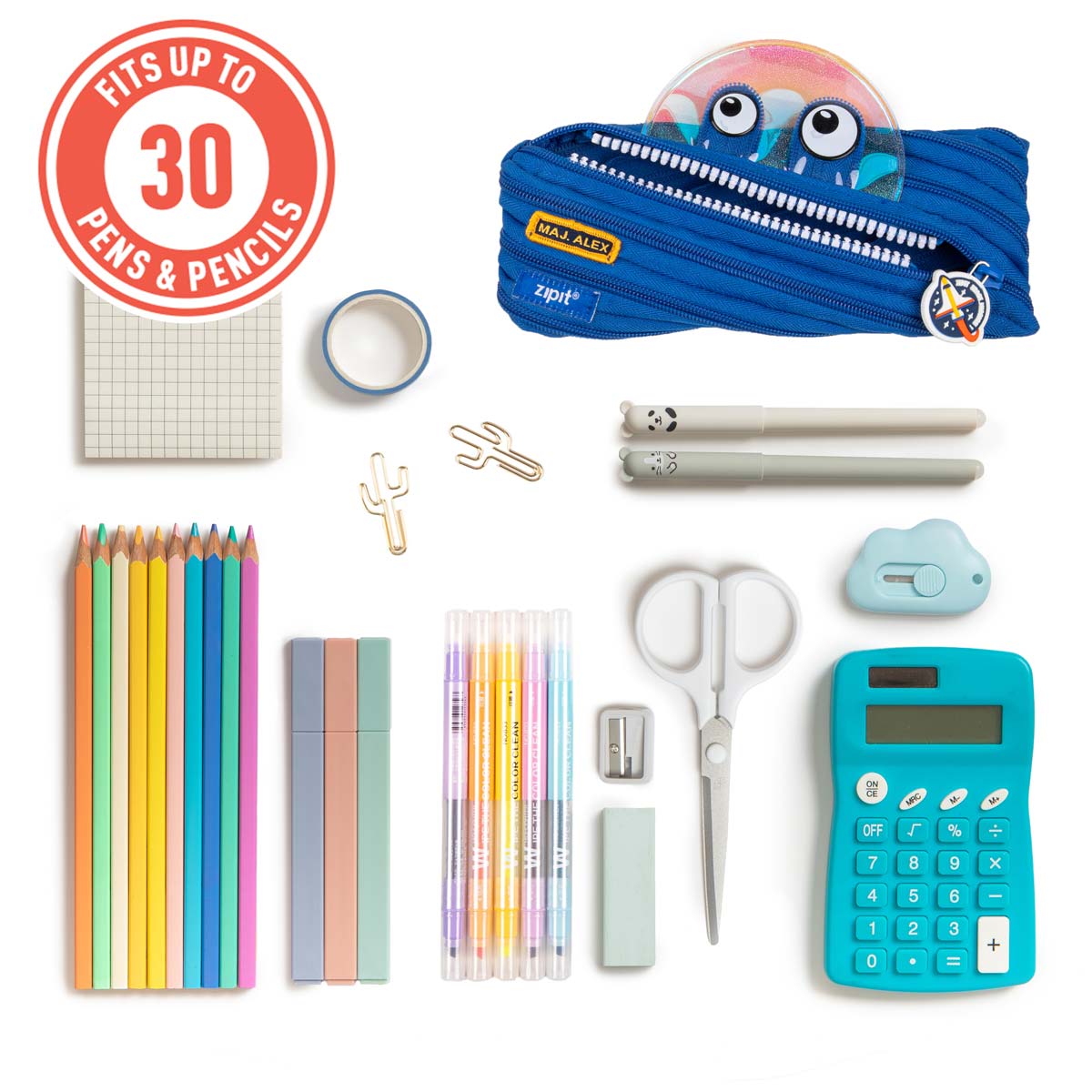 Major Alex Space Monster Pouch | ZIPIT®