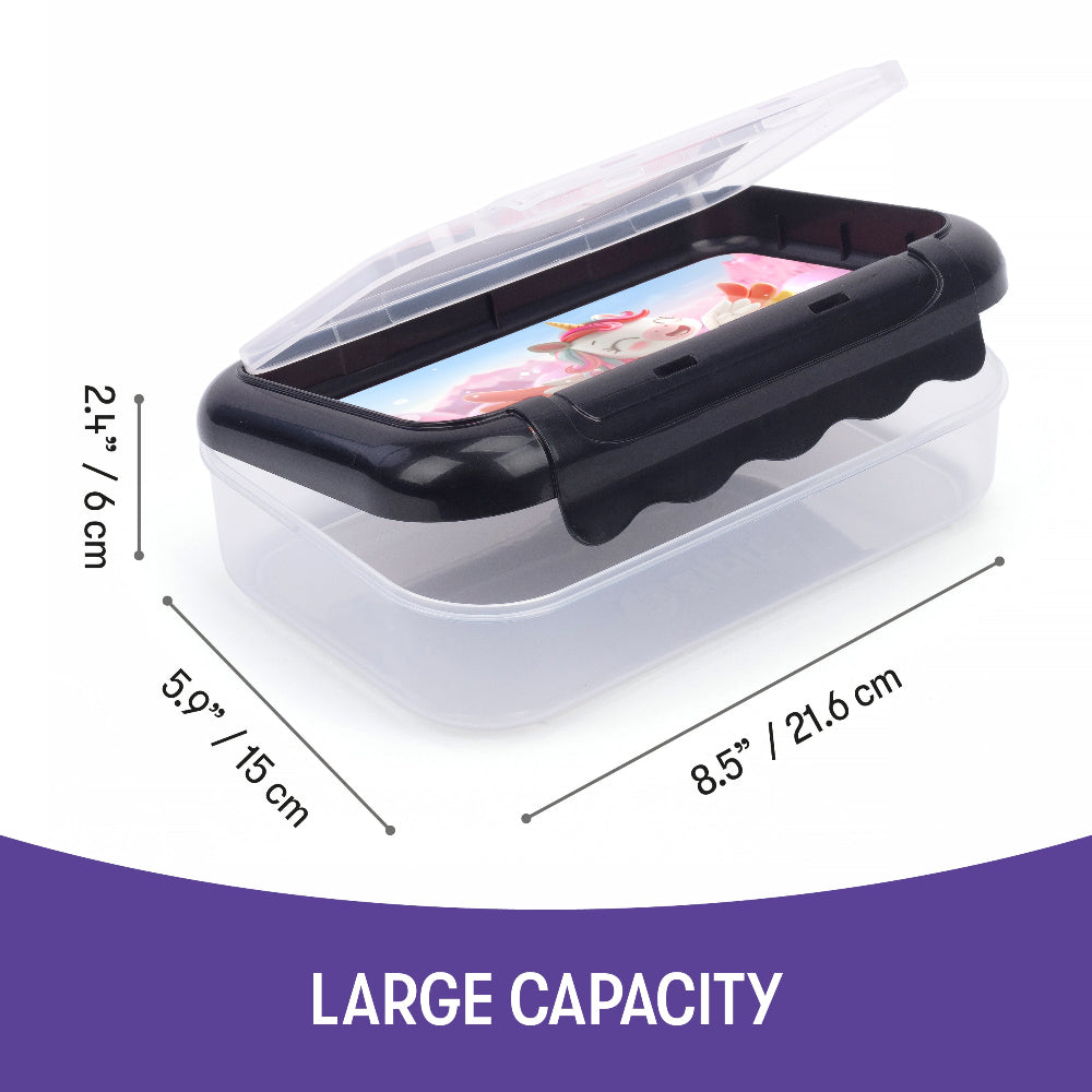 2-Compartment Recycled Pencil Box | ZIPIT®