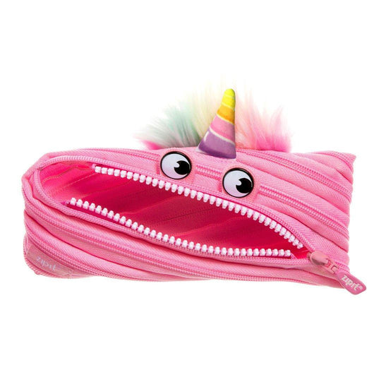 Unicorn Pouch - Horn & Rainbow Mane | ZIPIT®