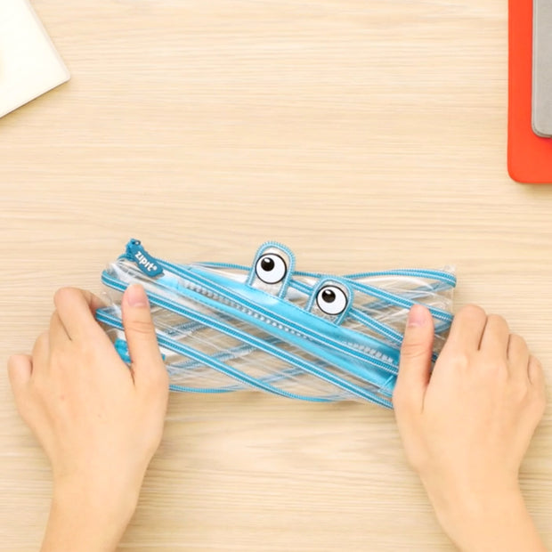 Clear Monster Pouch Buy Zipper Pencil Pouches Online ZIPIT