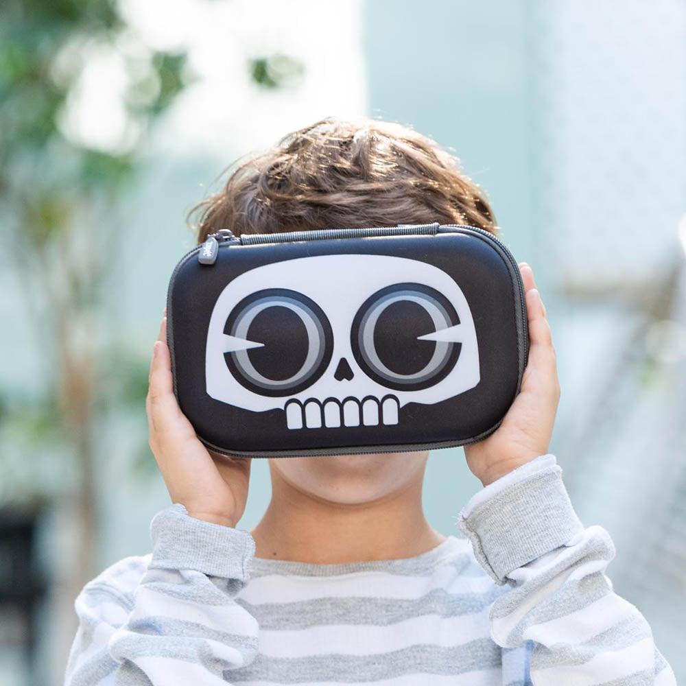 Skull Pencil Box - Fun 3D Design | ZIPIT®