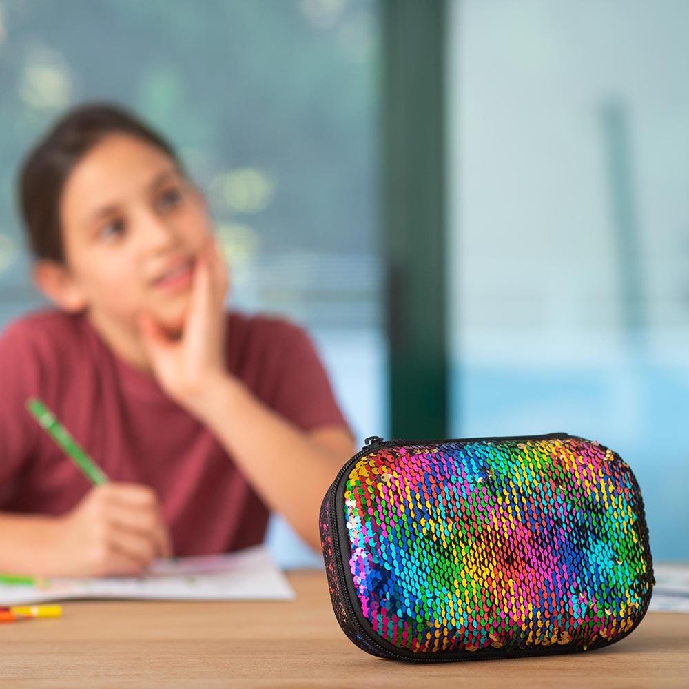 Sequin Pencil Box for Girls | ZIPIT®