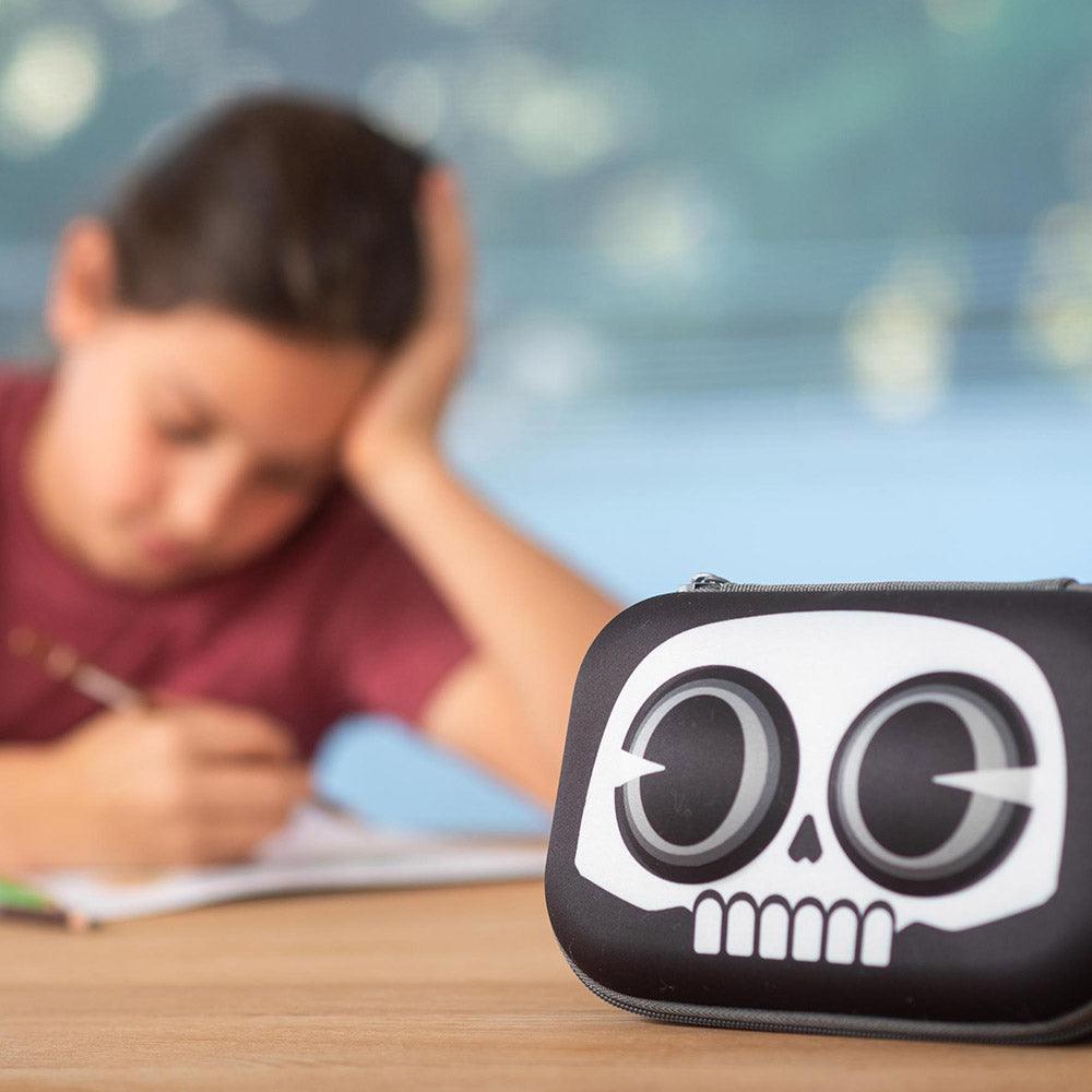 Skull Pencil Box - Fun 3D Design | ZIPIT® Skull Pencil Box - Fun 3D Design | ZIPIT®