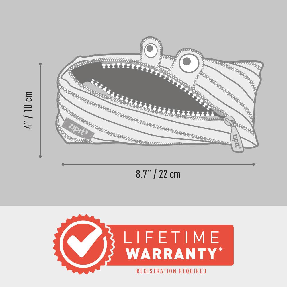 Grillz Pouch - Shiny Zipper Teeth | ZIPIT®