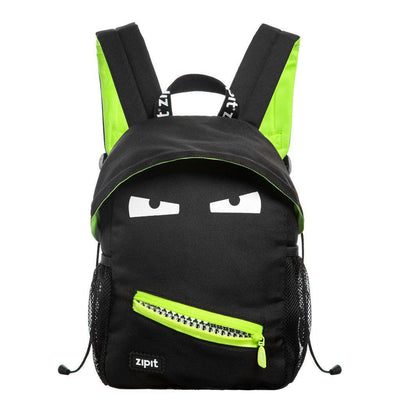 ZIPIT Grillz Junior Backpack Black and Lime 
