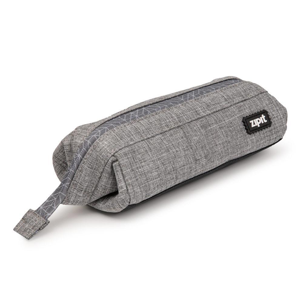  ZIPIT Lenny Pencil Case for Adults and Teens, Large Capacity  Pouch, Sturdy Pen Organizer, Wide Opening with Secure Zipper Closure (Grey)  : Arts, Crafts & Sewing