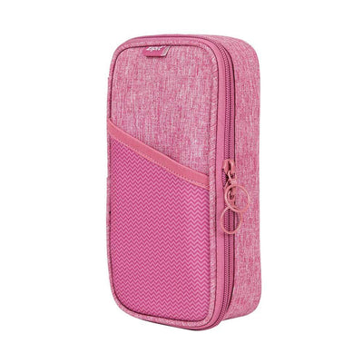 ZIPIT Essentials Large Pencil Case Pink 