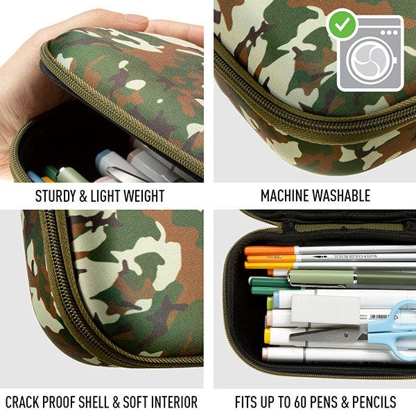 Camo Pencil Box - Camouflage Print | ZIPIT®
